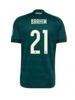 Moški Nogometna dresi replika Real Madrid Brahim Diaz #21 Gostujoči 2026-27 Kratek rokav Moški Nogometna dresi replika Real Madrid Brahim Diaz #21 Gostujoči 2026-27 Kratek rokav